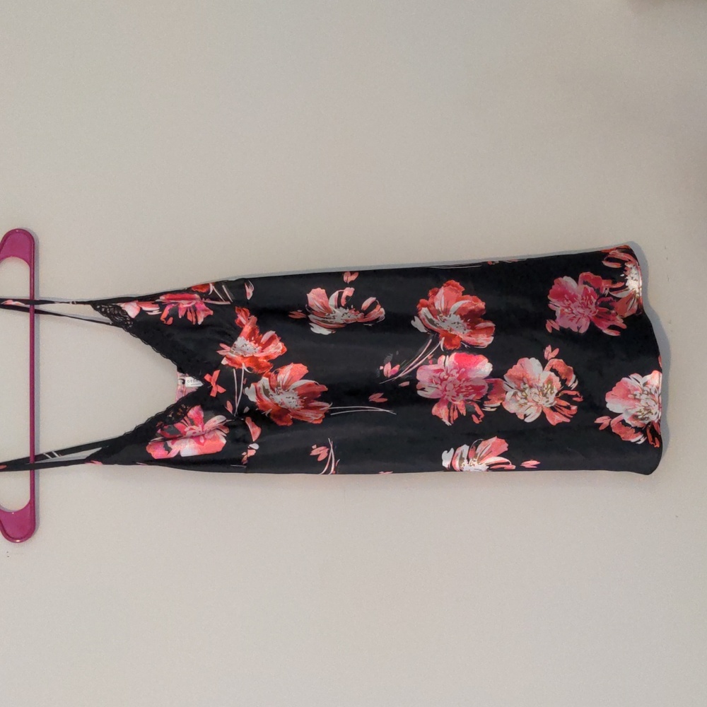 Vintage Y2K floral lingerie nightgown (S)